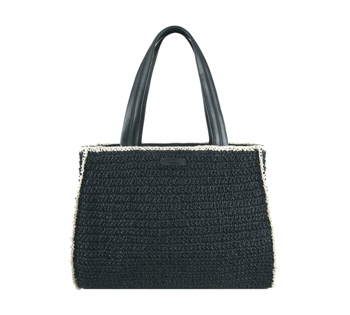 SEABREEZE SHOPPER LARGE BLACK